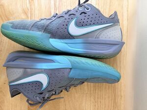 Nike Air Zoom GT Cut 3 Ashen Slate Glacier Blue Size 8 DV2913-402 Sneaker